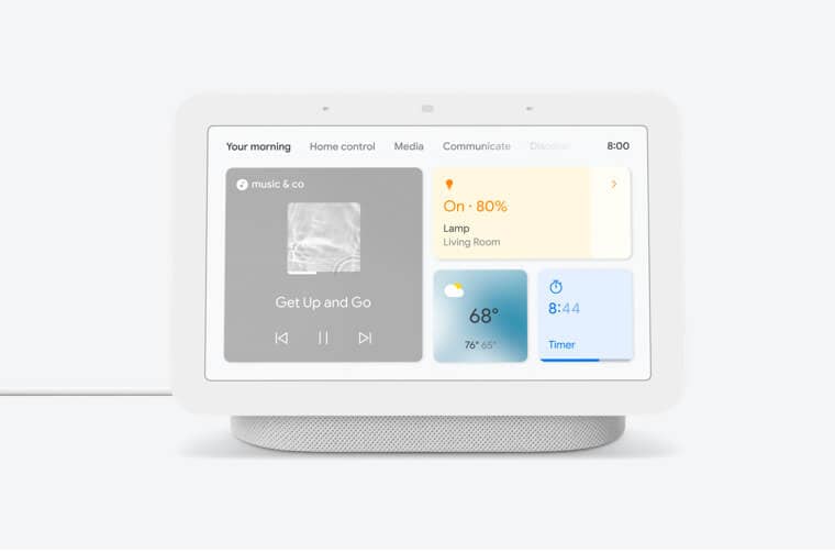 Google Nest Hub with Google Assistant
Google Nest Hub with Google Assistant